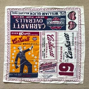 Oversized Carhartt Handkerchief  (32”x33”) Anniversary Ed.